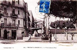 Alger - Mustapha - Belcourt - La Place Jeanne d'Arc